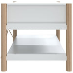 ZNTS Coffee Table White 82x48x45 cm Engineered Wood 345663