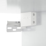 ZNTS Highboard High Gloss White 70x34x180 cm Engineered Wood 3114680