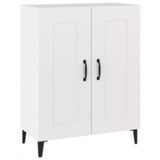 ZNTS Highboard White 69.5x34x180 cm Engineered Wood 3114852