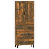 ZNTS Highboard Smoked Oak Engineered Wood 3115017