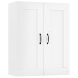 ZNTS Highboard High Gloss White Engineered Wood 3115080