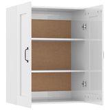 ZNTS Highboard High Gloss White Engineered Wood 3115080