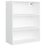 ZNTS Highboard White Engineered Wood 3115148