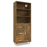 ZNTS Highboard Smoked Oak Engineered Wood 3115217