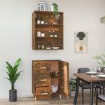 ZNTS Highboard Smoked Oak Engineered Wood 3115217