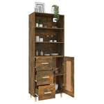 ZNTS Highboard Smoked Oak Engineered Wood 3115217