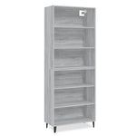 ZNTS Highboard Grey Sonoma Engineered Wood 3115242