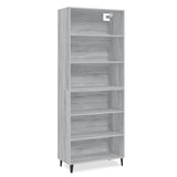 ZNTS Highboard Grey Sonoma Engineered Wood 3115242