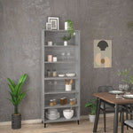 ZNTS Highboard Grey Sonoma Engineered Wood 3115242