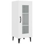 ZNTS Highboard White 34.5x34x180 cm Engineered Wood 3115412