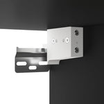 ZNTS Wall Cabinets 2 pcs Black 100x36.5x35 cm Engineered Wood 3115669