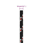 ZNTS Boat Rope Black 10 mm 500 m Polypropylene 152351
