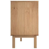 ZNTS Sideboard OTTA 113.5x43x73 cm Solid Wood Pine 348591