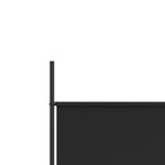 ZNTS 5-Panel Room Divider Black 250x200 cm Fabric 350189