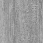 ZNTS Book Cabinet Grey Sonoma 60x33x100 cm Engineered Wood and Steel 819330