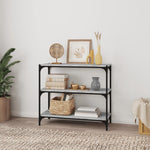 ZNTS Book Cabinet Grey Sonoma 80x33x70.5 cm Engineered Wood and Steel 819340