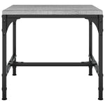 ZNTS Side Tables 2 pcs Grey Sonoma 40x40x35 cm Engineered Wood 819409