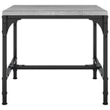 ZNTS Side Tables 2 pcs Grey Sonoma 40x40x35 cm Engineered Wood 819409