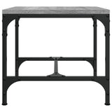 ZNTS Side Tables 2 pcs Grey Sonoma 40x40x35 cm Engineered Wood 819409