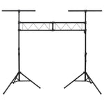 ZNTS Light Stand Black 338x115x cm Steel 70179