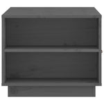ZNTS Coffee Table Grey 100x50x41 cm Solid Wood Pine 818257