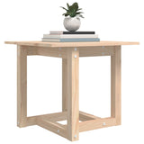 ZNTS Coffee Table 50x50x45 cm Solid Wood Pine 822172