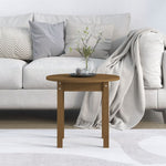 ZNTS Coffee Table Honey Brown 45x40 cm Solid Wood Pine 822335