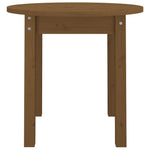 ZNTS Coffee Table Honey Brown 45x40 cm Solid Wood Pine 822335