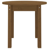 ZNTS Coffee Table Honey Brown 45x40 cm Solid Wood Pine 822335