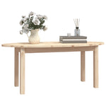 ZNTS Coffee Table 110x55x45 cm Solid Wood Pine 822342