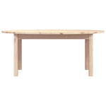ZNTS Coffee Table 110x55x45 cm Solid Wood Pine 822342