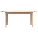 ZNTS Coffee Table 110x55x45 cm Solid Wood Pine 822342