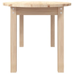 ZNTS Coffee Table 110x55x45 cm Solid Wood Pine 822342