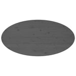 ZNTS Coffee Table Grey 110x55x45 cm Solid Wood Pine 822344