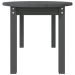 ZNTS Coffee Table Grey 110x55x45 cm Solid Wood Pine 822344