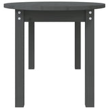 ZNTS Coffee Table Grey 110x55x45 cm Solid Wood Pine 822344