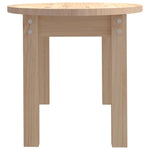 ZNTS Coffee Table 80x40x35 cm Solid Wood Pine 822347