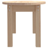 ZNTS Coffee Table 80x40x35 cm Solid Wood Pine 822347
