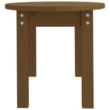 ZNTS Coffee Table Honey Brown 80x40x35 cm Solid Wood Pine 822350