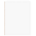 ZNTS Wall-mounted Bedside Cabinet White 50x36x47 cm 816856