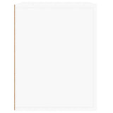 ZNTS Wall-mounted Bedside Cabinet White 50x36x47 cm 816856