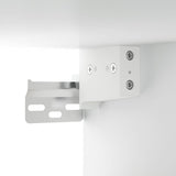 ZNTS Wall-mounted Bedside Cabinet White 50x36x47 cm 816856