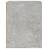 ZNTS Wall-mounted Bedside Cabinet Concrete Grey 50x36x47 cm 816860