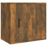 ZNTS Wall-mounted Bedside Cabinets 2 pcs Smoked Oak 50x30x47 cm 816875
