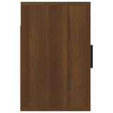 ZNTS Wall-mounted Bedside Cabinets 2 pcs Brown Oak 50x30x47 cm 816879