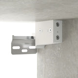 ZNTS Wall-mounted Bedside Cabinet Concrete Grey 50x36x40 cm 816888