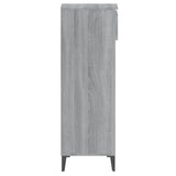 ZNTS Shoe Rack Grey Sonoma 40x36x105 cm Engineered Wood 819786