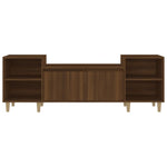 ZNTS TV Cabinet Brown Oak 160x35x55 cm Engineered Wood 821195