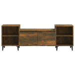 ZNTS TV Cabinet Smoked Oak 160x35x55 cm Engineered Wood 821201