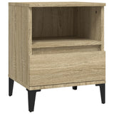 ZNTS Bedside Cabinet Sonoma Oak 40x35x50 cm 821816